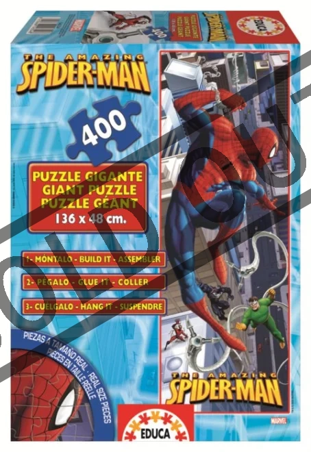 MAXI puzzle EDUCA 400 dílků - Spiderman MAXI