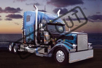 Dětské puzzle TREFL 54 dílků - Americké kamiony: Truck D