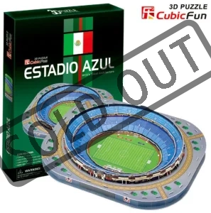 3D puzzle CUBICFUN - Aztécký stadion (Estadio Azul) 3D