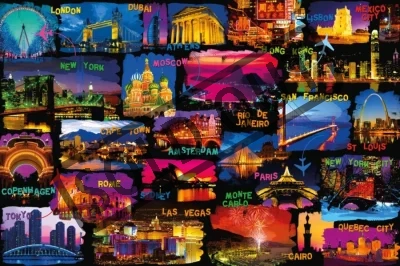 Puzzle RAVENSBURGER 3000 dílků - Cesta kolem světa