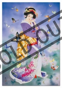 Puzzle EDUCA 1500 dílků - Haruyo Morita, Chou No Mai