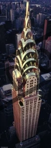 Vertikální puzzle HEYE 1000 dílků - Chrysler Building, New York