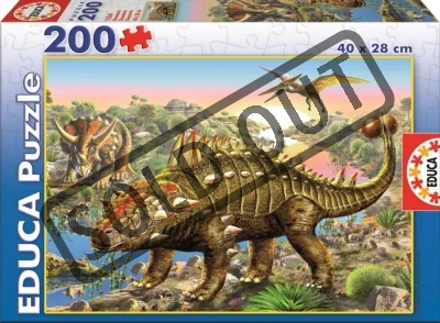 Dětské puzzle EDUCA 200 dílků - Dinosauři