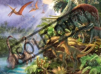 Puzzle RAVENSBURGER 300 dílků - Dinosauři