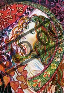 Puzzle CASTORLAND 1000 dílků - Emily Balivet, Dítě Afrodity