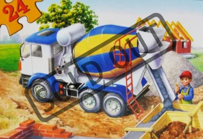 Dětské puzzle 24 dílků - Domíchávač