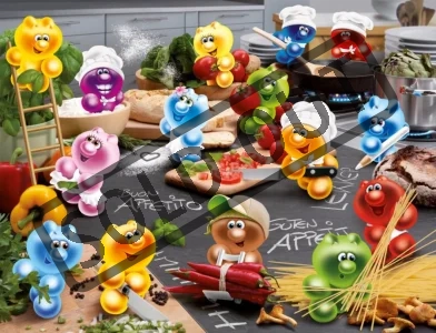 Puzzle RAVENSBURGER 2000 dílků - Gelini: Vášeň v kuchyni