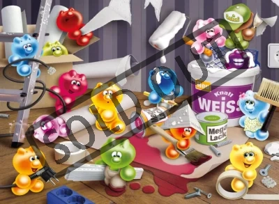 Puzzle RAVENSBURGER 2000 dílků - Gelini: Velký úklid