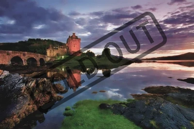 Puzzle TREFL 1500 dílků - Hrad Eilean Donan, Skotsko