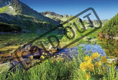Puzzle TREFL 1500 dílků - Jezero Wielki Staw, Tatry