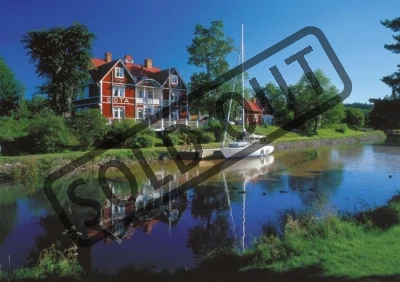 Puzzle RAVENSBURGER 1000 dílků - Kanál Gota, Švédsko