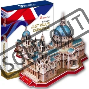 3D puzzle CUBICFUN - Katedrála svatého Pavla 3D, Londýn