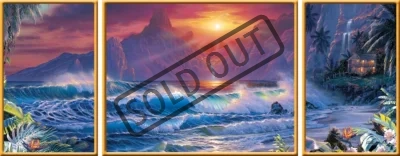 Puzzle RAVENSBURGER 1000 dílků - Klidná pláž