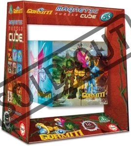 Magnetická puzzle kostka EDUCA - Gormiti 8 kostek