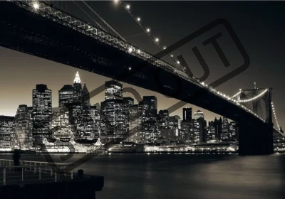Puzzle RAVENSBURGER 1000 dílků - Manhattan a Brooklynský most