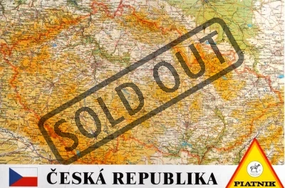 Puzzle PIATNIK 500 dílků - Mapa České republiky