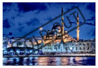 Puzzle EDUCA 1500 dílků - Marmarské moře, Istanbul HDR