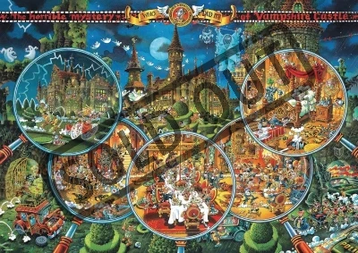 Puzzle HEYE 2000 dílků - Ryba, Místo činu