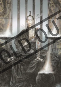 Puzzle HEYE 1000 dílků - Luis Royo, Místo k sezení