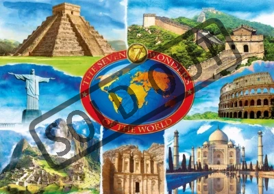 Puzzle RAVENSBURGER 1000 dílků - Nových sedm divů světa