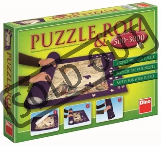 Podložka pod puzzle DINO rolovací na 3000 dílků  (164x100cm)