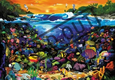 Puzzle RAVENSBURGER 1000 dílků - Podmořská zábava