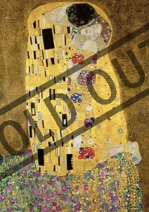 Puzzle TREFL 1000 dílků - Gustav Klimt, Polibek