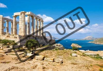 Puzzle CASTORLAND 1000 dílků - Poseidonův chrám, mys Sounion