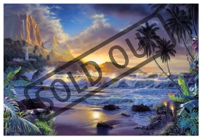 Puzzle EDUCA 4000 dílků - Lassen, Před Haninou branou 4000 dílků