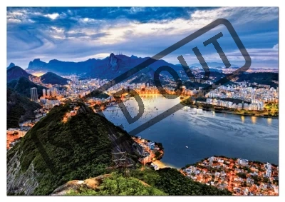 Puzzle EDUCA 2000 dílků - Rio de Janeiro, Brazílie