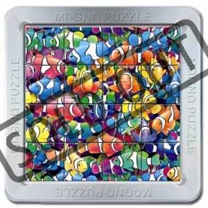 3D magnetické puzzle PIATNIK 16 dílků - Rybičky - Klauni