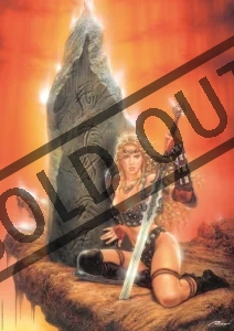 Puzzle HEYE 1000 dílků - Luis Royo, Skála