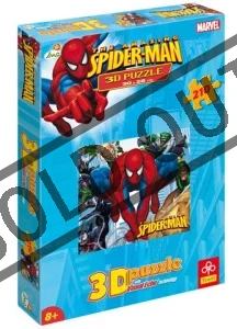 3D puzzle pro děti TREFL 210 dílků - Spiderman 3D