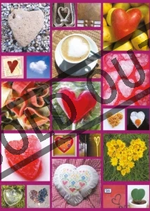 Puzzle RAVENSBURGER 1000 dílků - Srdce