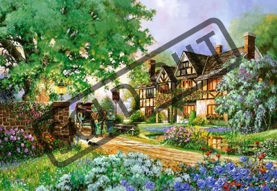 Puzzle CASTORLAND 2000 dílků - Starý zájezdní hostinec