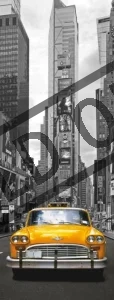 Vertikální puzzle RAVENSBURGER 1000 dílků - Taxi, New York