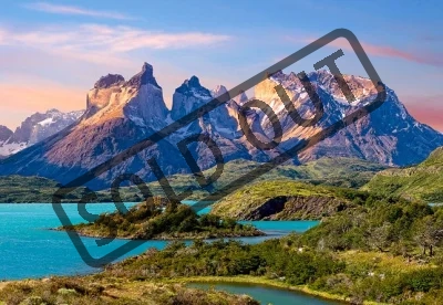 Puzzle CASTORLAND 1500 dílků - Torres Del Paine, Chile