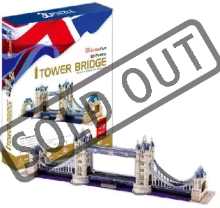 3D puzzle CUBICFUN - Tower Bridge 3D, Londýn