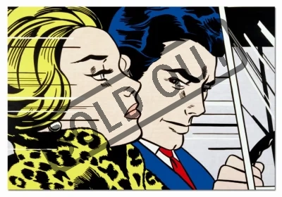 Puzzle EDUCA 1000 dílků - Roy Lichtenstein, V autě