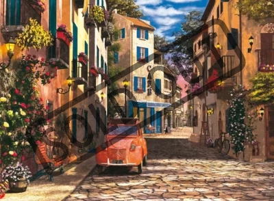 Puzzle RAVENSBURGER 500 dílků - V srdci Jižní Francie