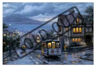Puzzle EDUCA 1000 dílků - E.Lushpin, Večerní cesta