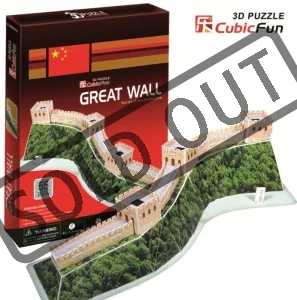 3D puzzle CUBICFUN - Velká čínská zeď 3D