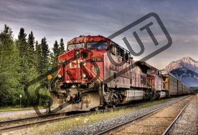 Puzzle EDUCA 1500 dílků - Vlak Canadian Pacific Train (HDR)