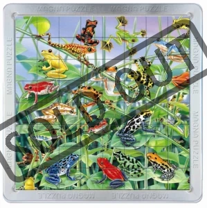 3D magnetické puzzle PIATNIK 64 dílků - Žáby