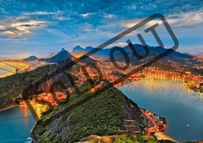 Puzzle RAVENSBURGER 1000 dílků - Záliv Guanabara, Rio de Janeiro