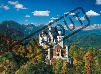 Puzzle CLEMENTONI 4000 dílků - Zámek Neuschwanstein