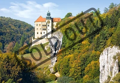 Puzzle CASTORLAND 1500 dílků - Zámek Pieskowa Skala