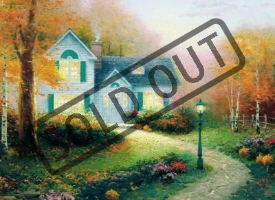 Puzzle SCHMIDT 1000 dílků - Thomas Kinkade, Žehnání podzimu