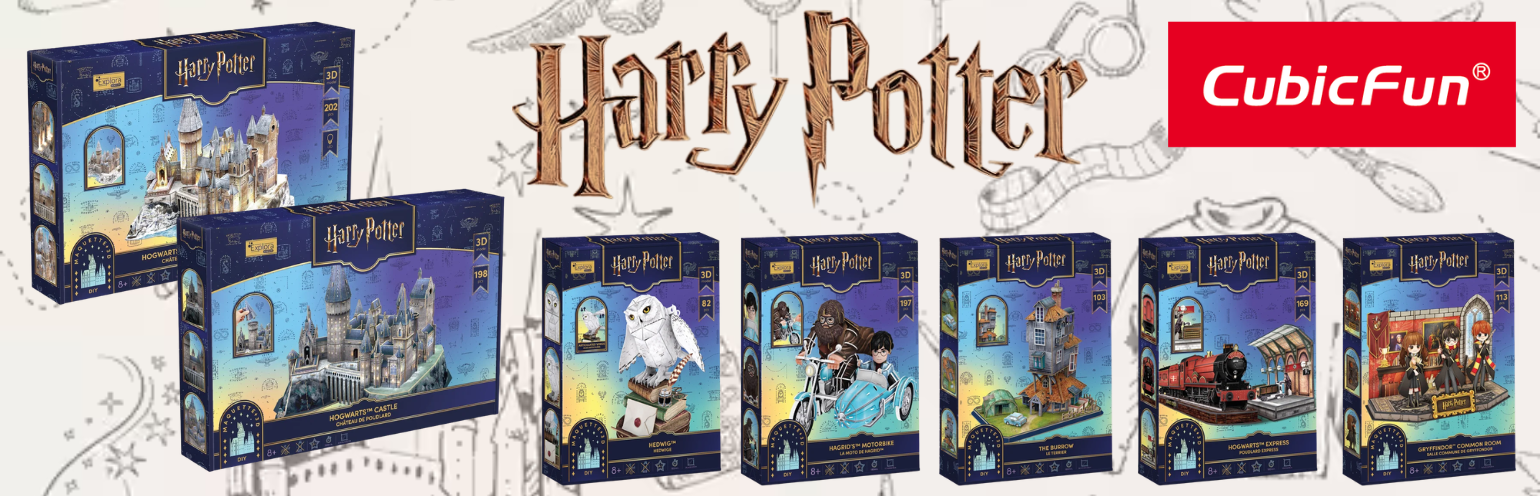 3D puzzle Cubicfun - Harry Potter