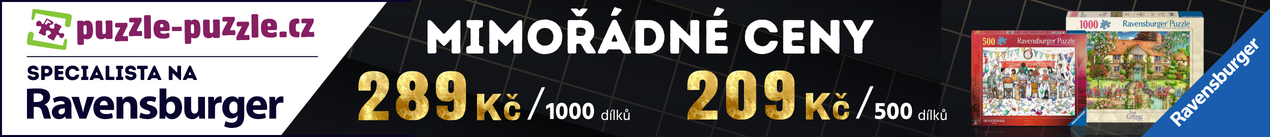 Ravensburger mimořádné ceny na 500 a 1000 dílků